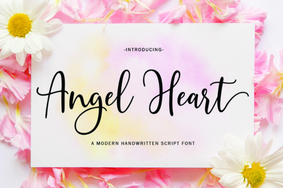 Angel Heart Script: Your Go-To Font for Authentic Branding