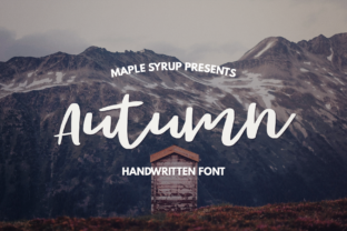 Autumn Script: Capturing Seasonal Warmth in Your Designs
