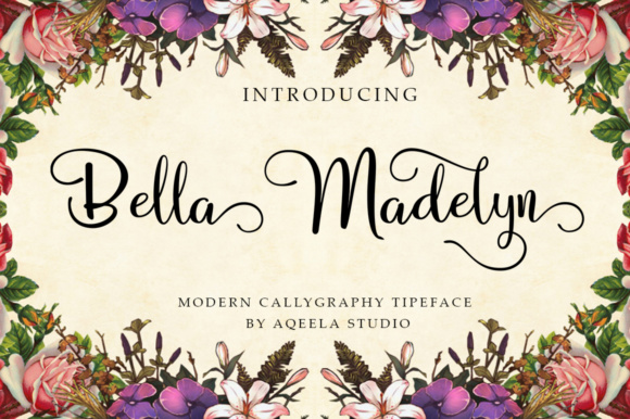 Bella Madelyn Script: The Dance of Elegance in Your Designs