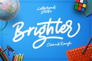 Brighter Script: The Font That Brings Bold, Handwritten Energy