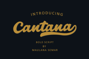 Cantana Script: The Bold Typeface for Unforgettable Branding