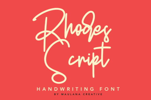Discover the Elegance of Rhodes Script for Your Brand