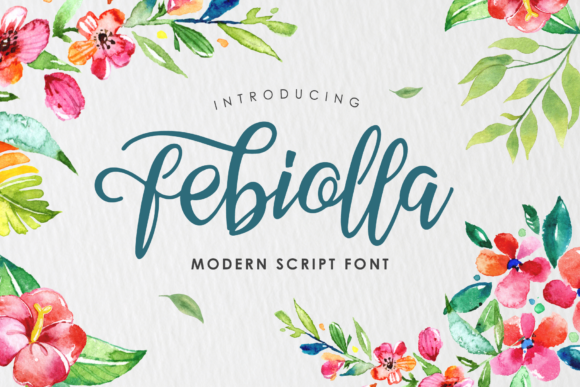 Febiolla Script: A Modern Typeface for Creative Brands