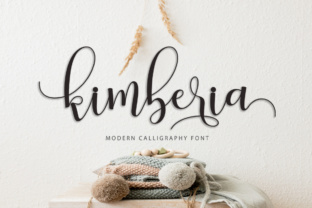 Kimberia Script: A Modern Calligraphy Font for Feminine Designs