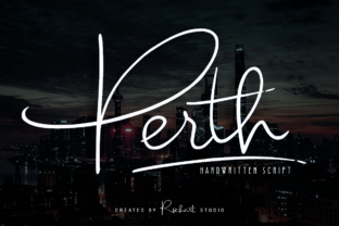 Perth Script: A Handwritten Font for Every Creative Project