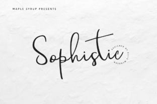 Sophistic Script: The Modern Brush Font for Elegant Design