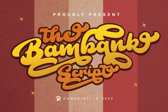 The Bambank Script: A Vintage Handwritten Font for Modern Design