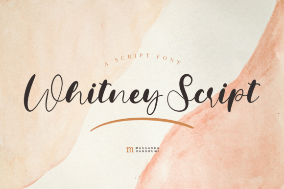 Whitney Script: The Modern Calligraphy Font for Creative Brands
